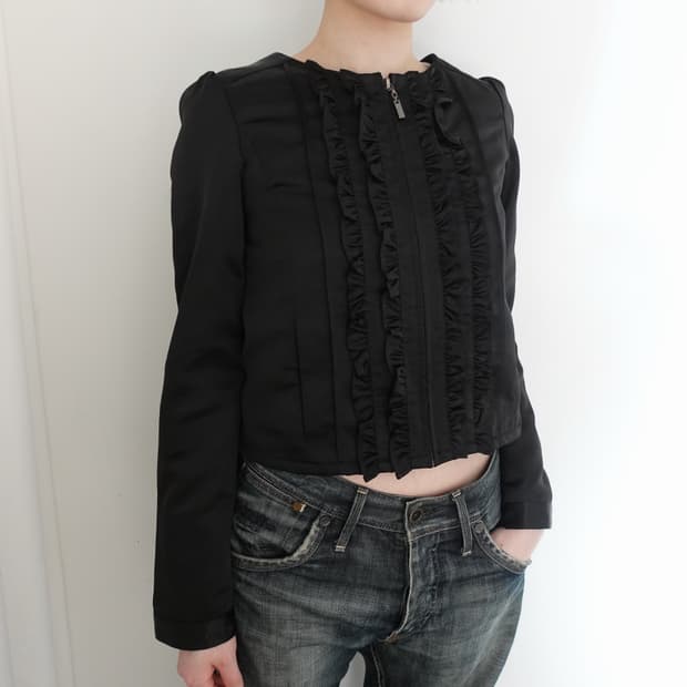 Riccimie NEW YORK frill jacket