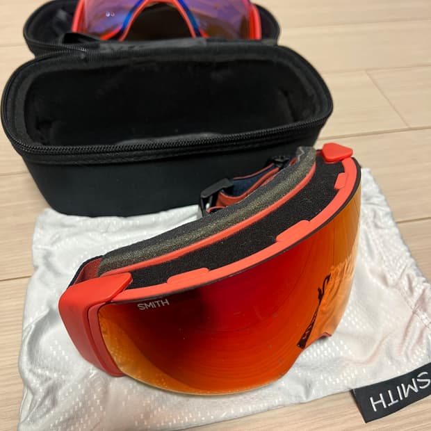 Smith 4D MAG 고글 | 교체 렌즈 새상품 포함 | 하드케이스
