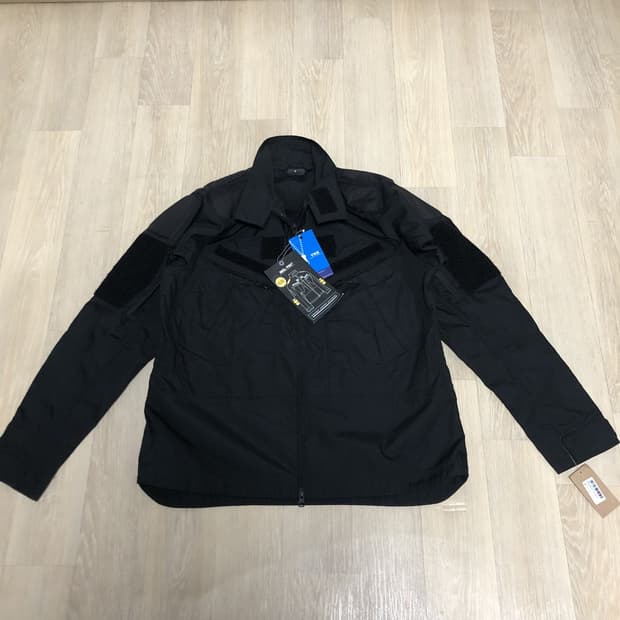 (S) 새상품 밀텍 MIL-TEC Chimera 립스탑 컴뱃 자켓 블랙