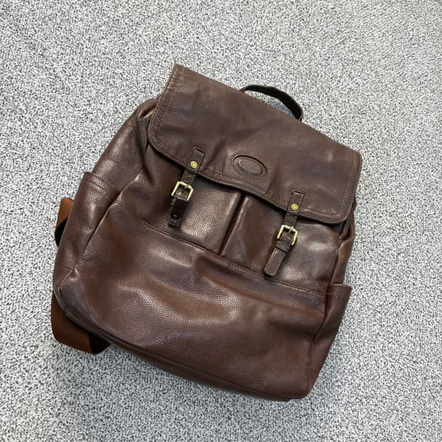 몽삭 빈티지 가죽 백팩 0428J