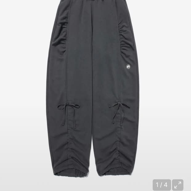 허그유어스킨 셔링 조거 팬츠