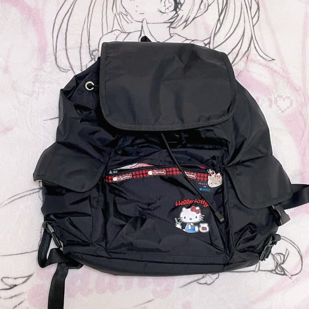 lesportsac kitty 레스포삭 키티 보이저 백팩 