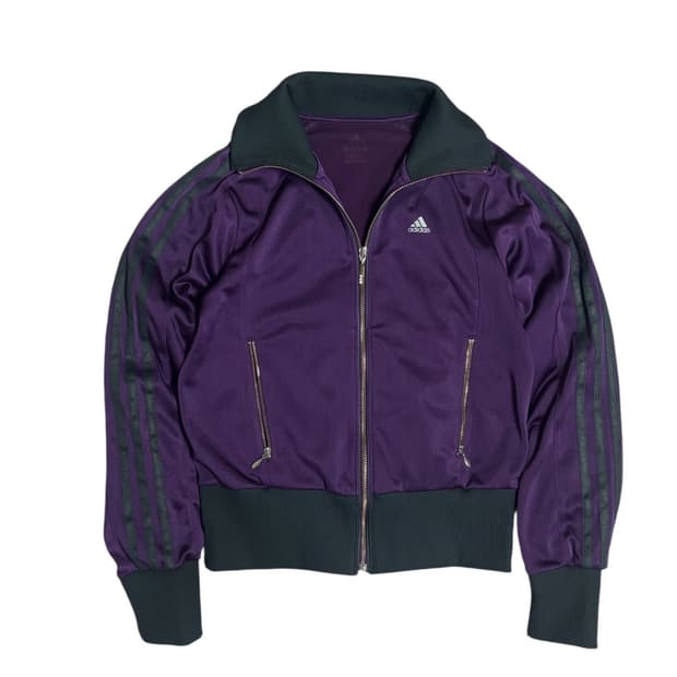 아디다스 퍼플 그린 y2k 져지