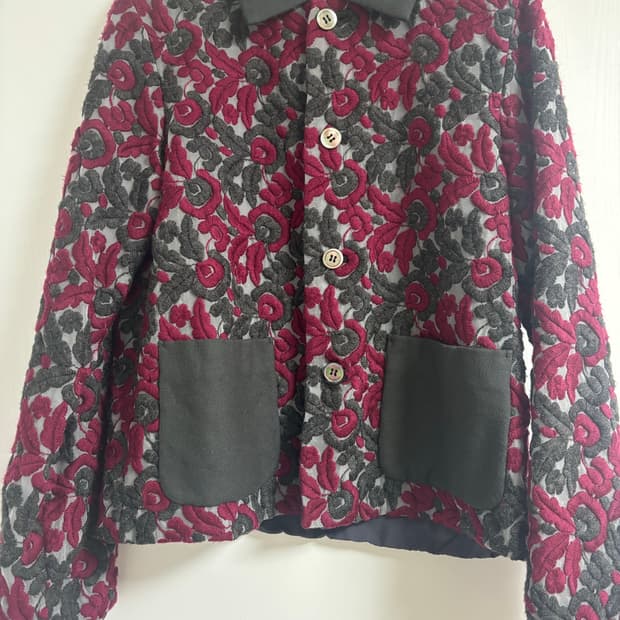 꼼데 트리콧 자켓