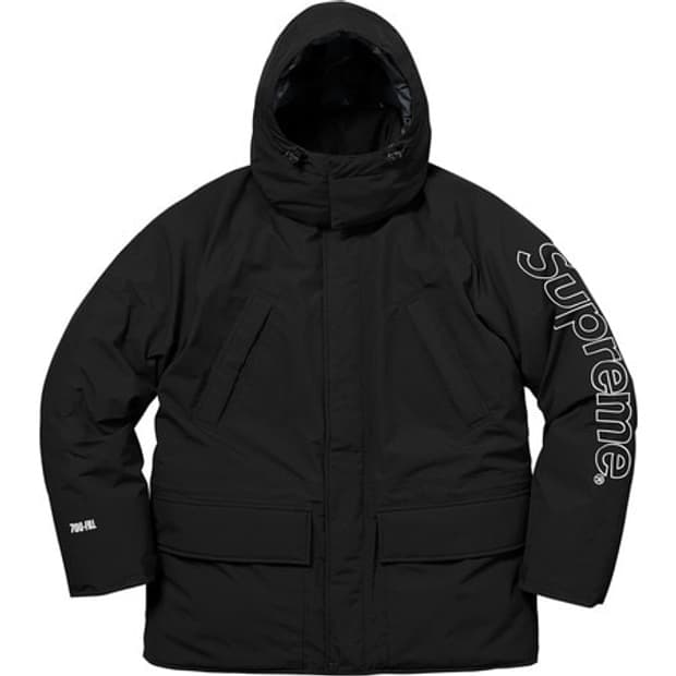 슈프림 17FW 700필 패딩 M