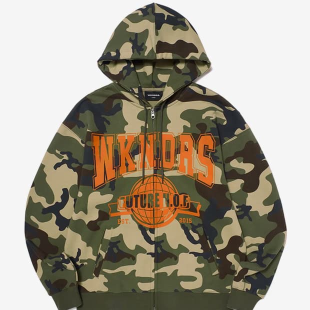 위캔더스 후드집업 카모 (보넥도 리우 손민수)