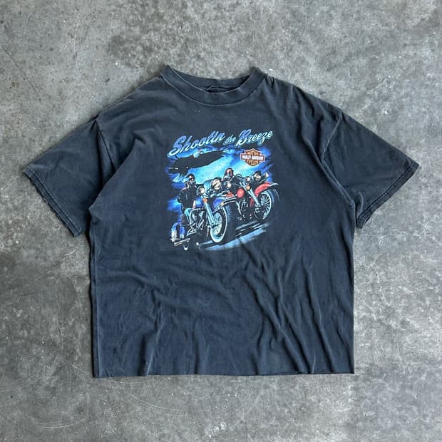 00s Harley Davidson S/L tee