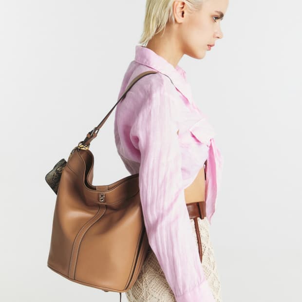 분크 페스토네 톨 바스켓 백