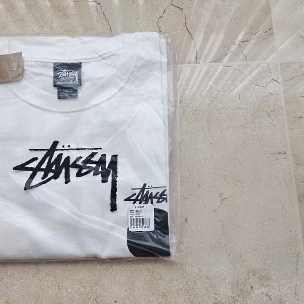 [XXL] 스투시 8볼 티셔츠 화이트