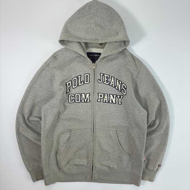 Polo Jeans 폴로 진스 컴퍼니90‘s 스펠 아웃 후드집업