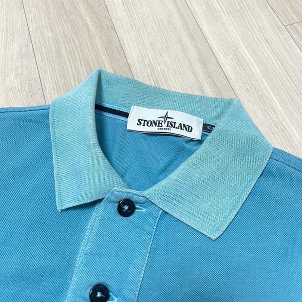 스톤아일랜드 와펜 반팔 폴로티 pk티 