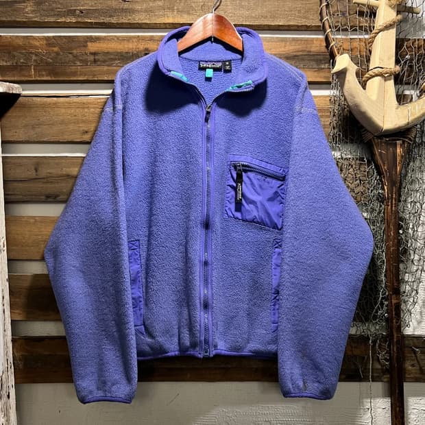 [S]90's 파타고니아 Made in USA 라벤더퍼플 플리스 자켓