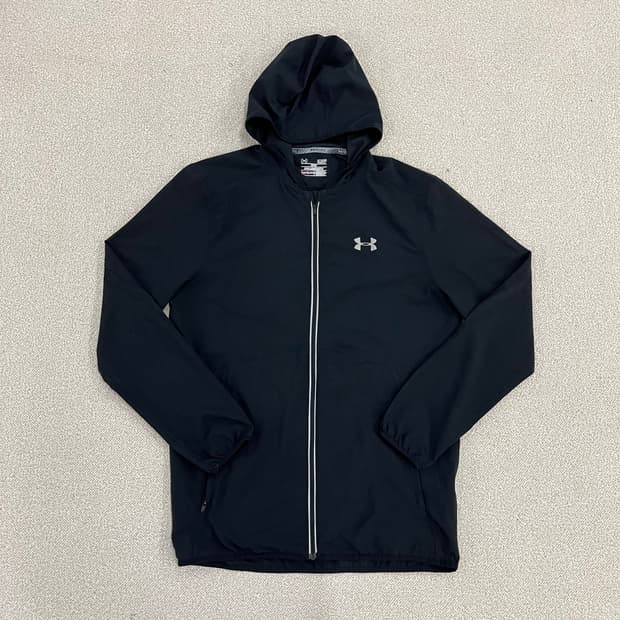 SM 언더아머 풀집 후드 러닝 집업 0219M