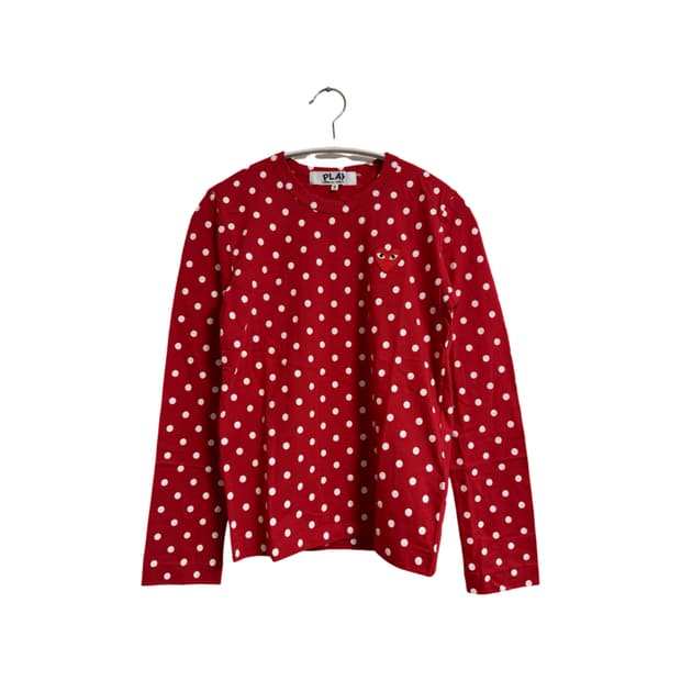 꼼데가르송 도트 롱슬리브