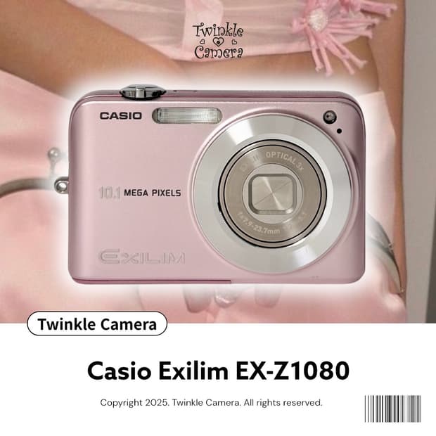 (르세라핌은채✨) Casio Exilim 카시오 엑슬림 EX-Z1080