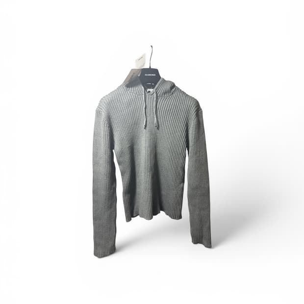 Jaded London Thick Rib Hooded Jumper