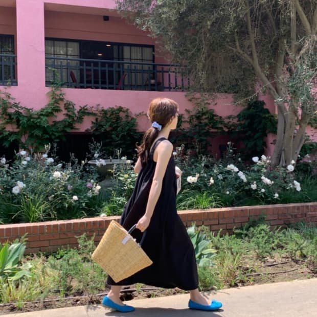 [위드아웃썸머] palms onepiece_black