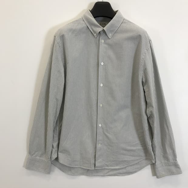 코스 COS 스트라이프 옥스포드셔츠 [XL]
