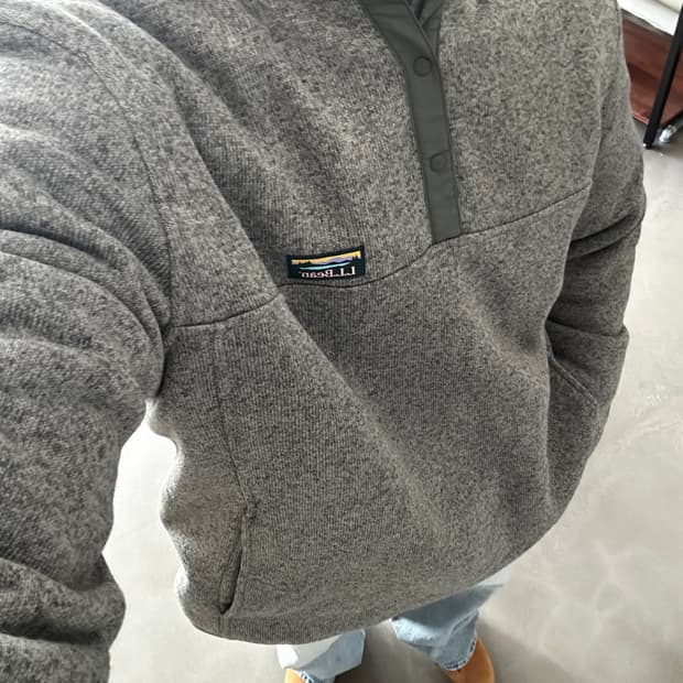 LLbean 엘엘빈 플리스 풀오버 