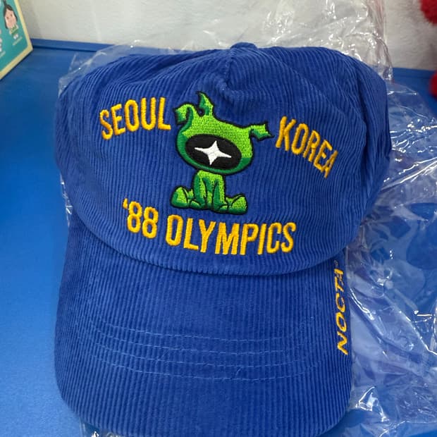 드레이크 녹타 88올림픽 코듀로이 모자 새상품