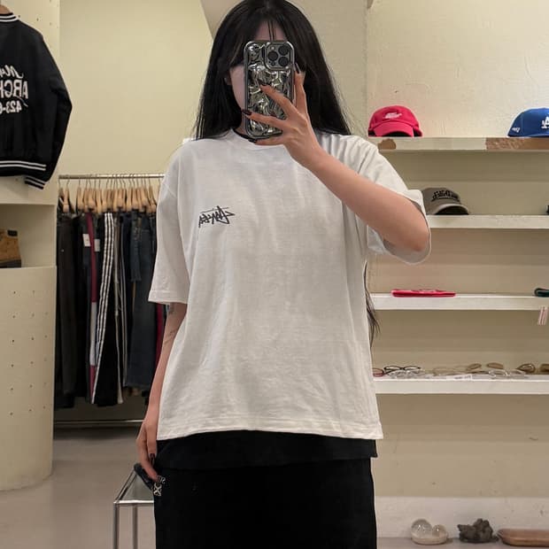 스투시 백그래픽 반팔 티셔츠 U1478