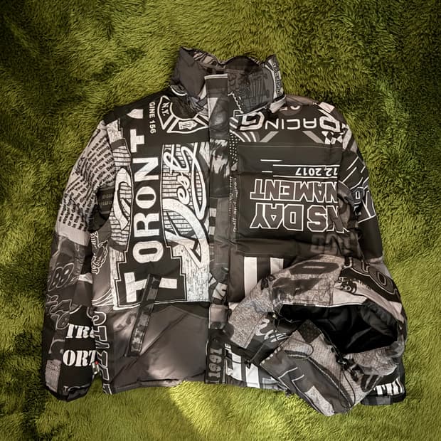 [2] JOEGUSH 조거쉬 패치워크 프린트 2in1 푸퍼 자켓 패딩