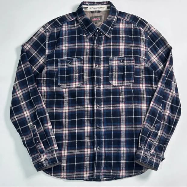 디키즈 플란넬 셔츠 XL(100, 105 추천)