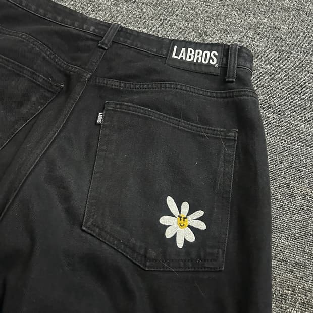 라브로스 데이지 팬츠 블랙