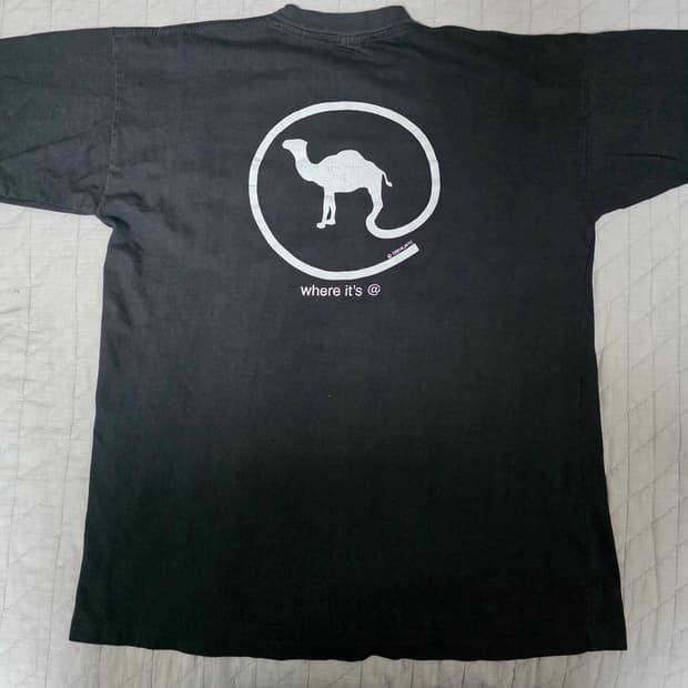 [XL] 90s 카멜 포켓 프로모 티셔츠 ver. fit like L