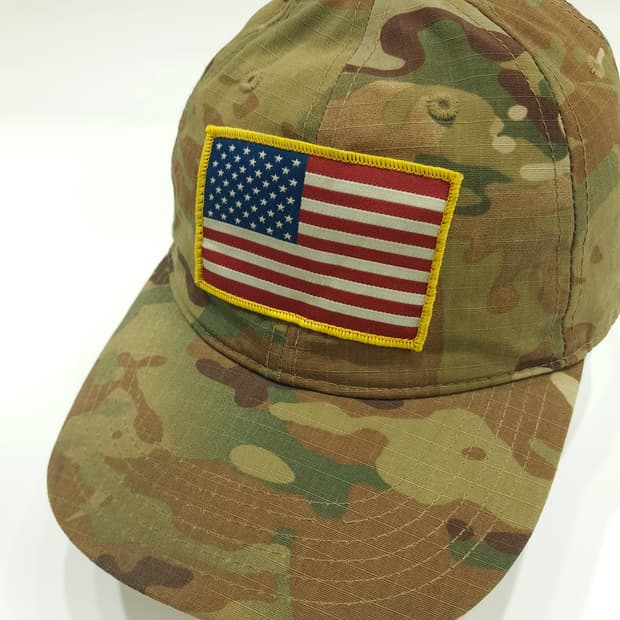 빈티지 USA Flag 카모 볼캡 P1771