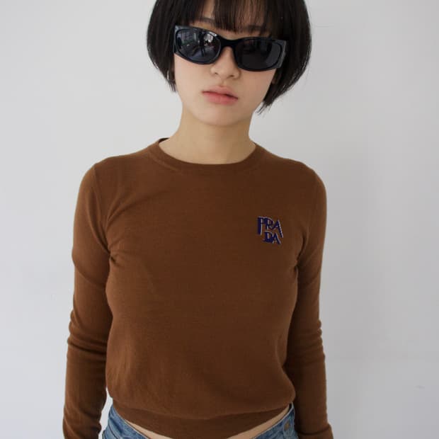 Prada 18ss wool knit