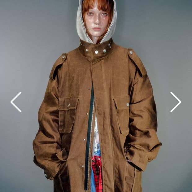 베이컨트아카이브 WOMEN BRONER WAXED FIELD JACKET