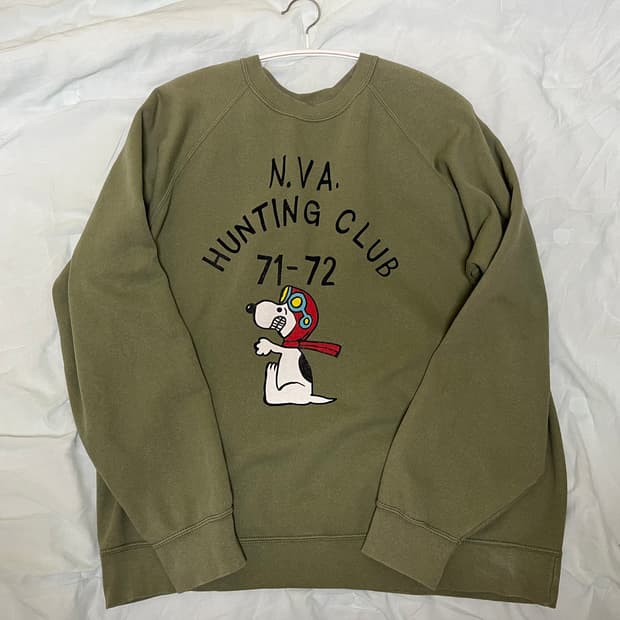 와일드동키 스누피 맨투맨 L