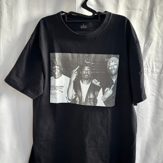 2pac vintage Tee 90s