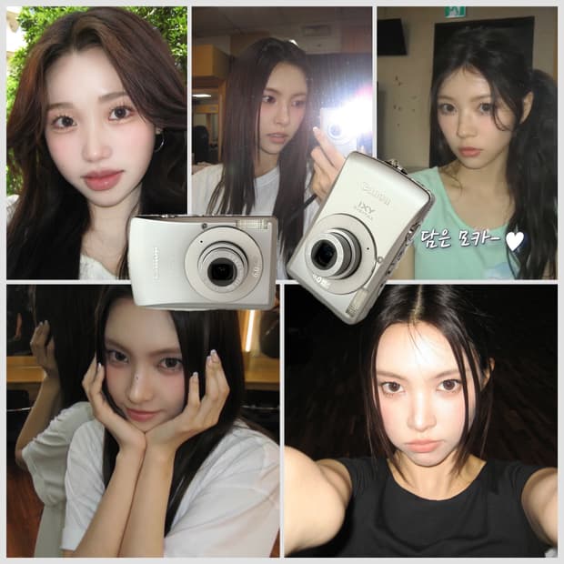 ✨아일릿 윤아 픽✨캐논 ixy80 ixus65 익서스65 빈티지디카