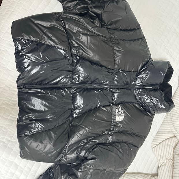 노스페이스 화이트라벨 노벨티 눕시 다운 자켓 숏 블랙