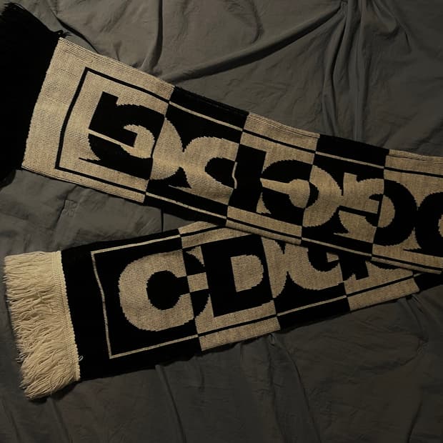 CDG LOGO MUFFLER BK&WH