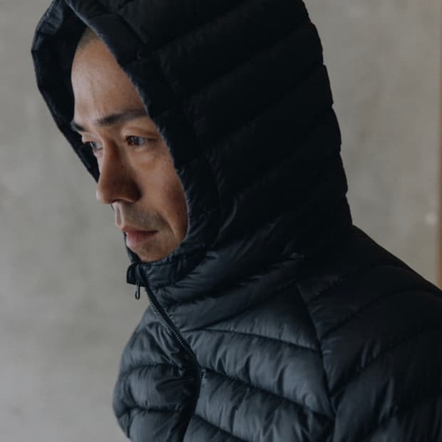 오토매틱포더피플 라이트 다운 자켓