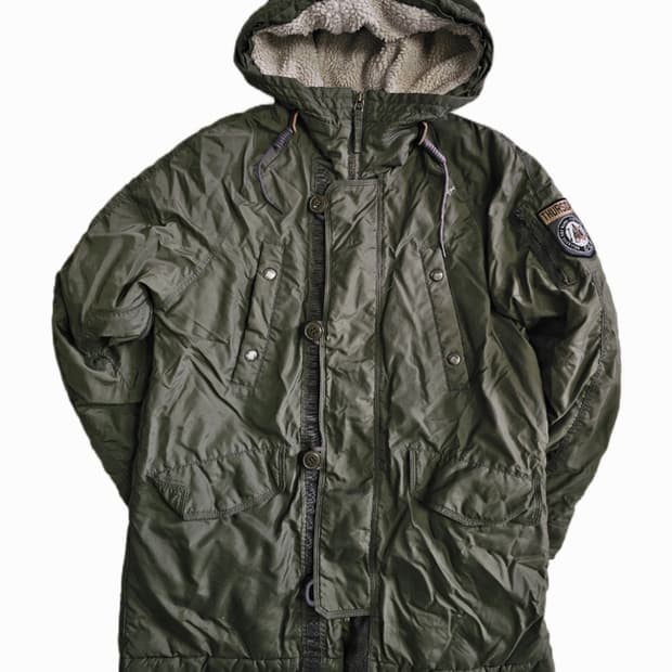 Thursday Island N3B 카키 자켓 L