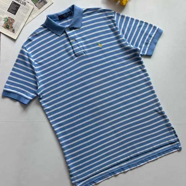 Polo 폴로랄프로렌 스트라이프 카라티 