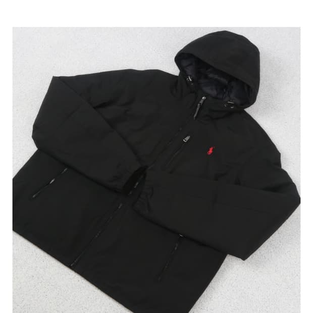 폴로 덕다운 바람막이 패딩 구해요