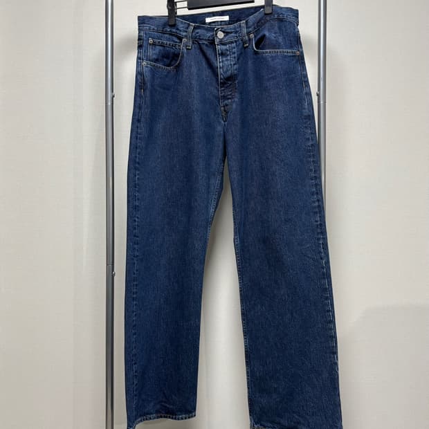 34x32) 선플라워 sunflower 루즈 데님 린스 블루