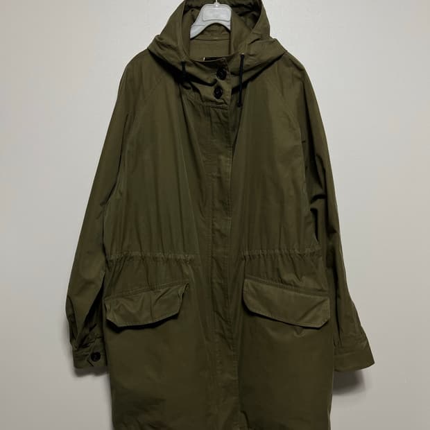 얼바닉30 후드 야상 자켓 카키 free