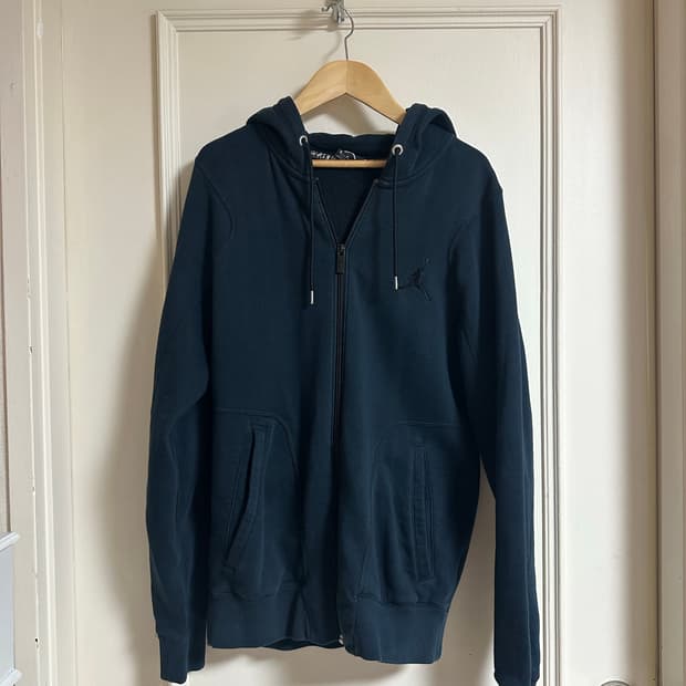 조던 네이비 후드집업 