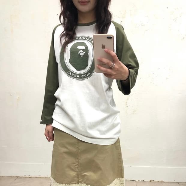 베이프 레글런 티셔츠 