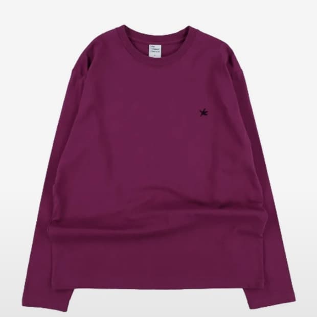 더콜디스트모먼트 스타피쉬 미니로고 롱슬리브 마젠타