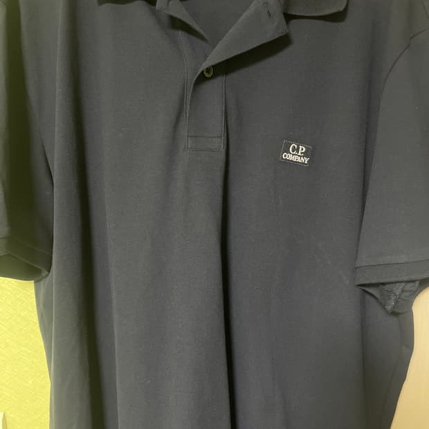 CP컴퍼니 반팔 폴로티 네이비 xl