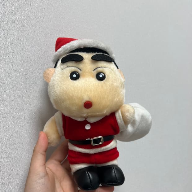 고전 짱구 산타 인횽 일본 고전 빈티지 인형