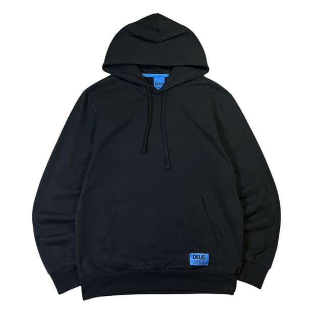 데우스 엑스 마키나 포켓 로고 후드티