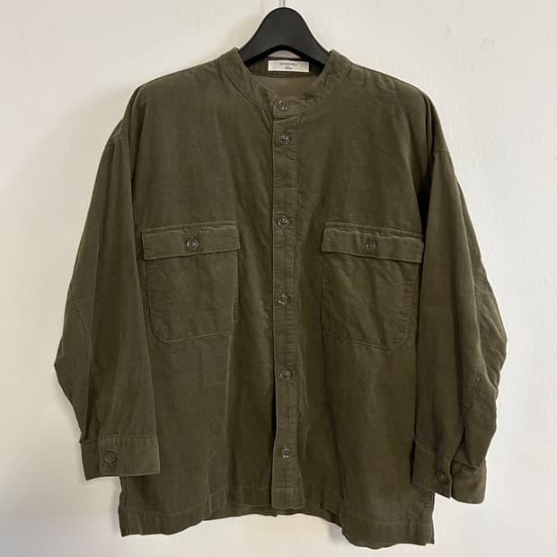 Samansa Mos2 카키 블라우스